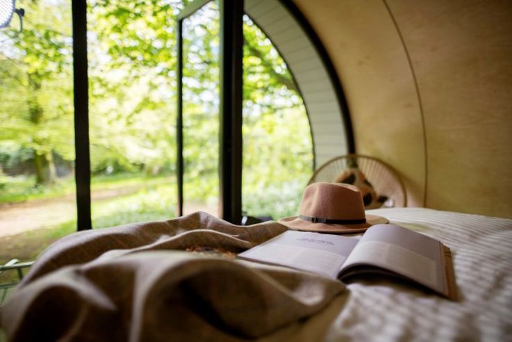 Staycation in Further Space Glamping pods